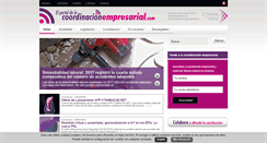 Desktop Screenshot of coordinacionempresarial.com