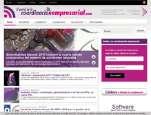 Tablet Screenshot of coordinacionempresarial.com